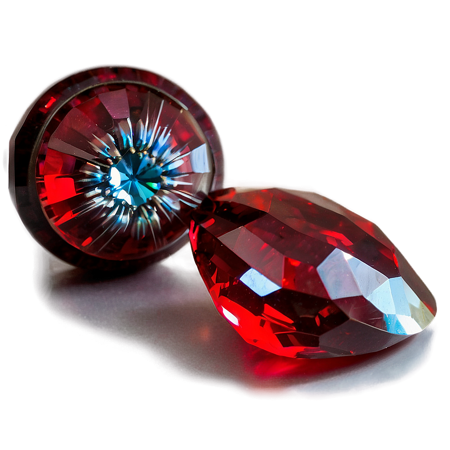 Red Crystal Charm Png 98