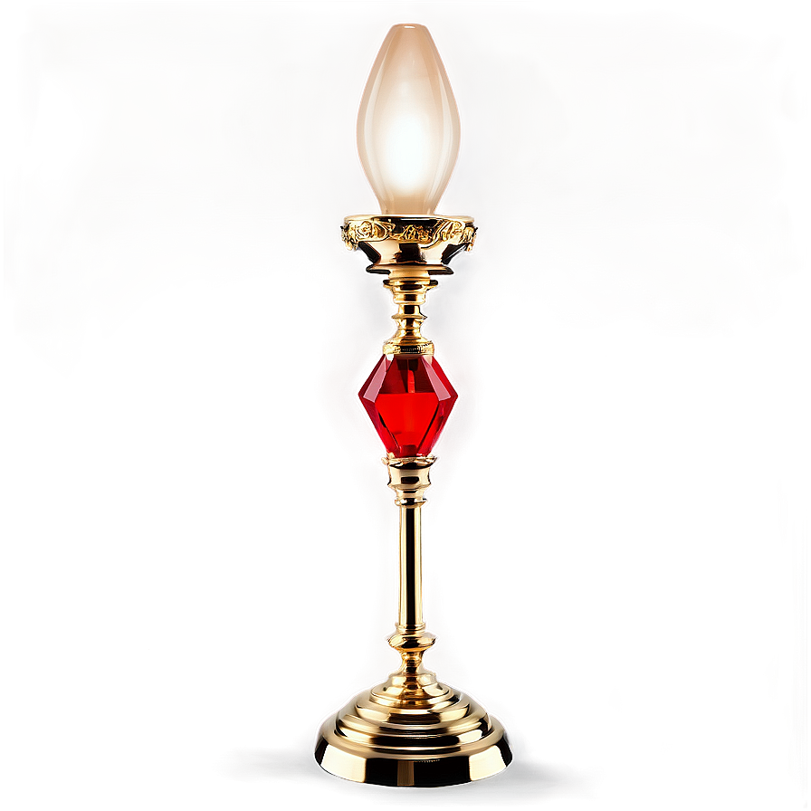 Red Crystal Lamp Png 06242024