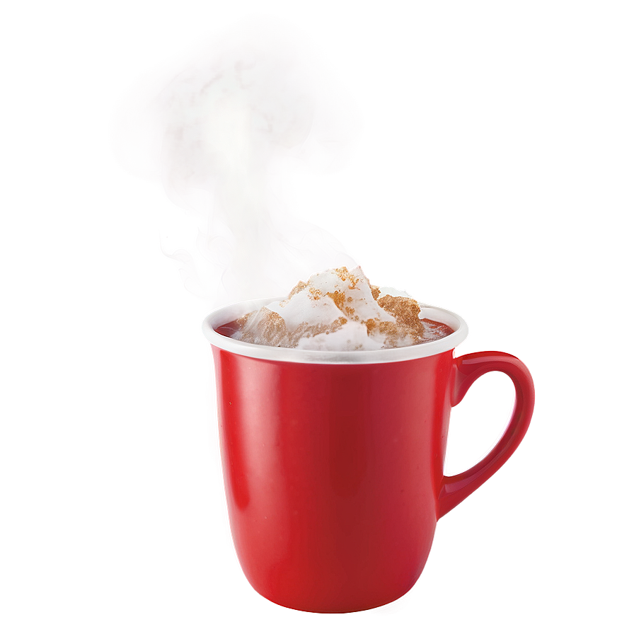 Red Cup With Steam Png 14