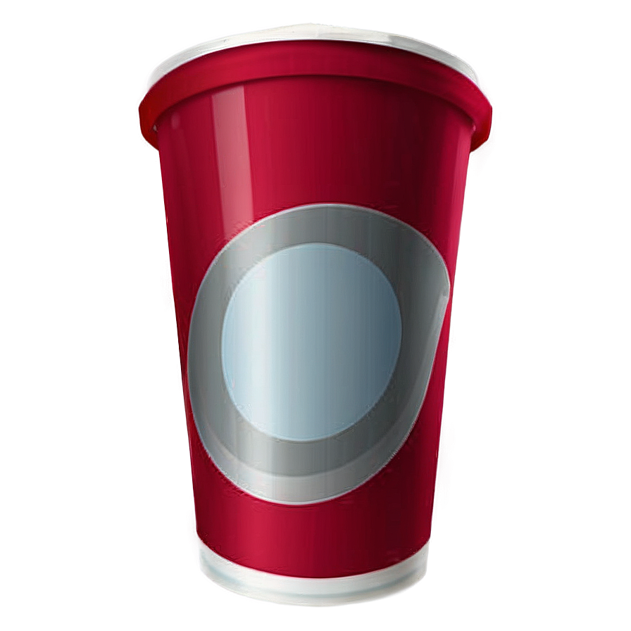 Red Cup With Water Png Cwv94