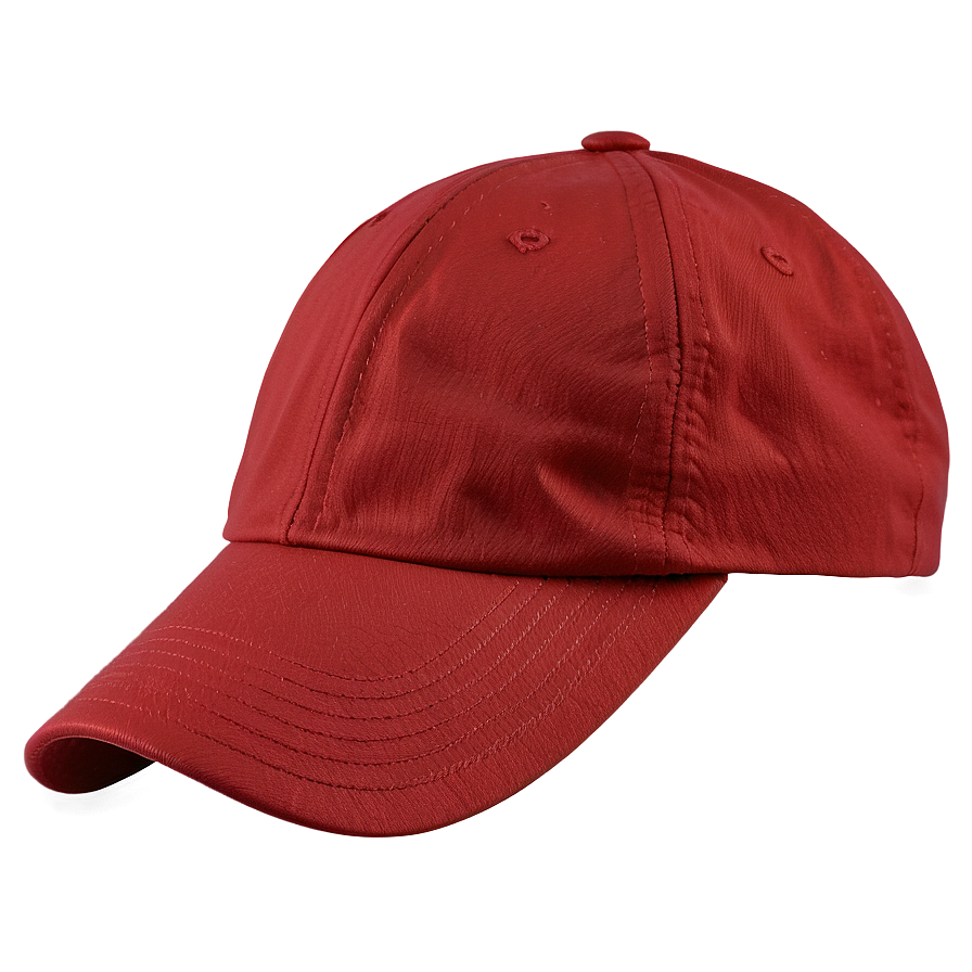 Red Dad Cap Look Png 76