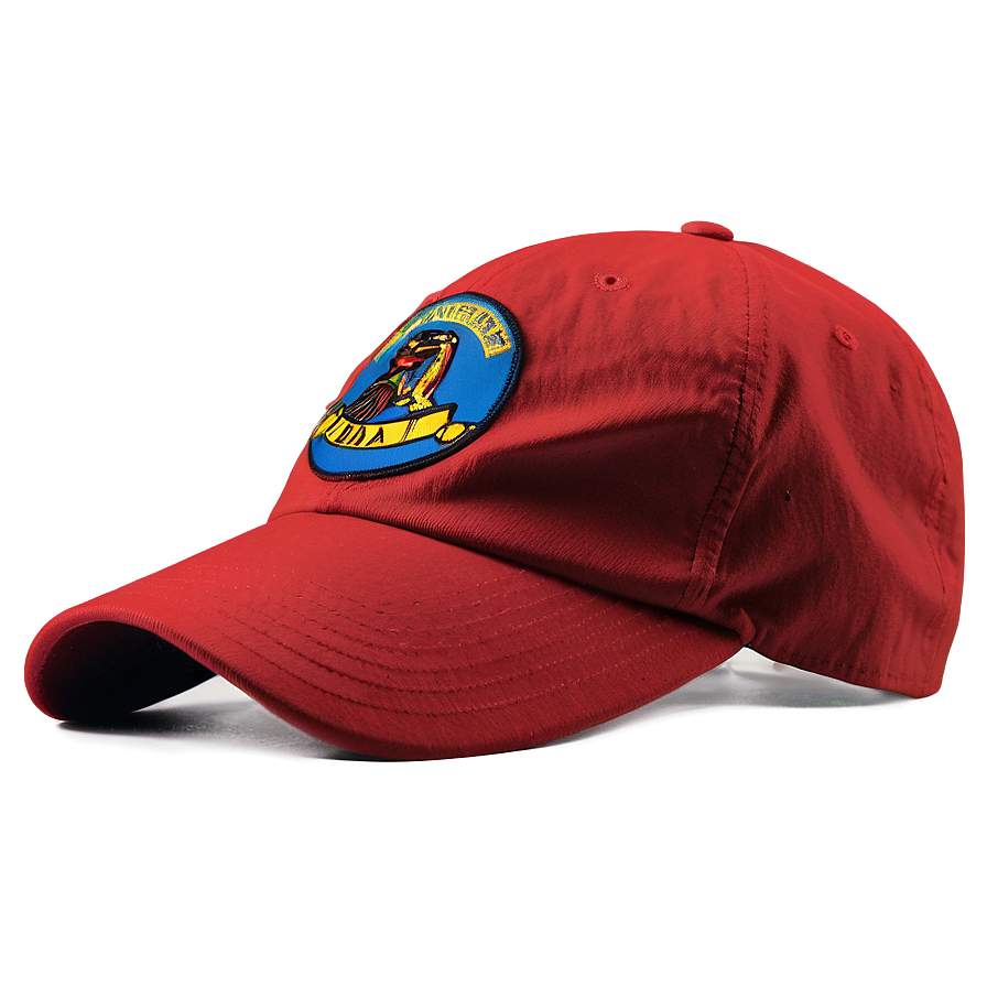 Red Dad Cap Look Png Dqm49