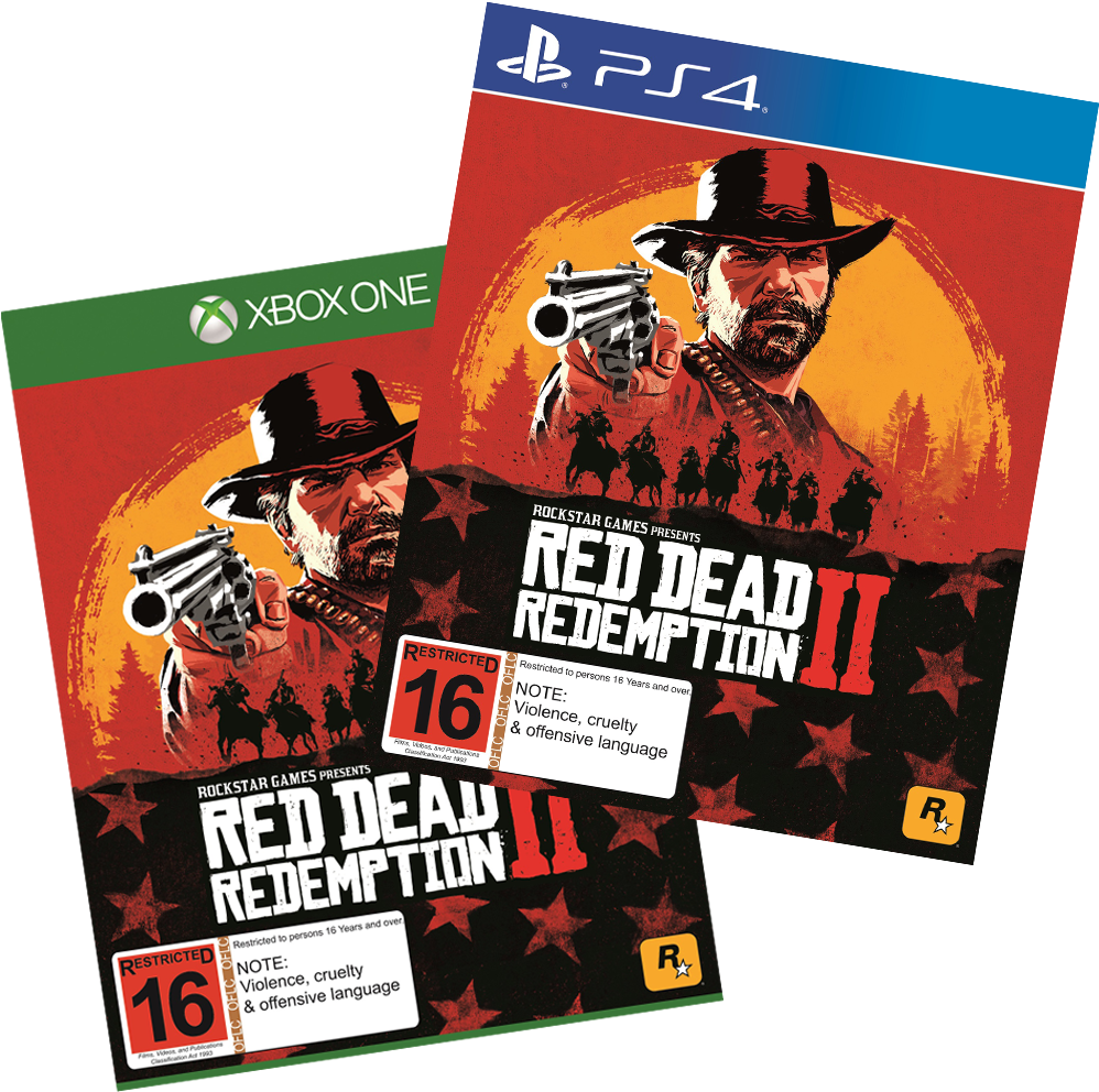 Red Dead Redemption2 Game Covers P S4 Xbox One