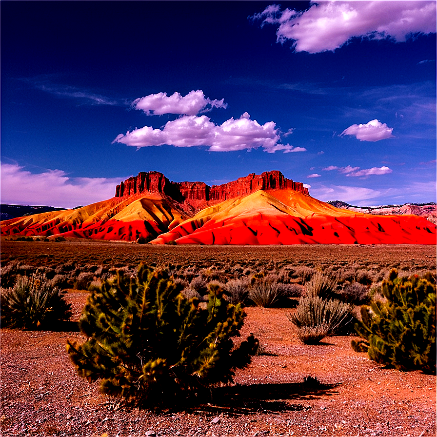 Red Desert Wyoming Png Nab