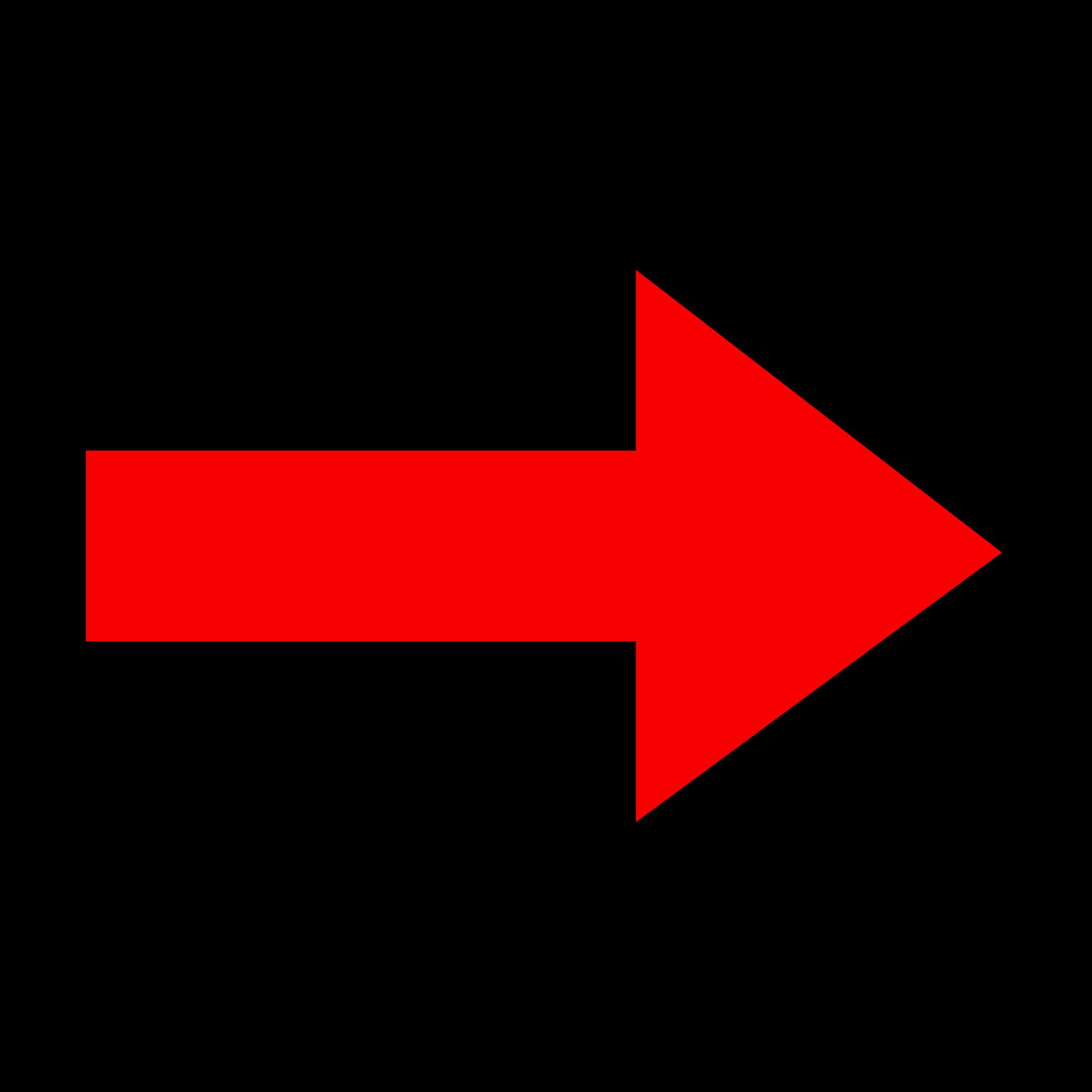 Red Directional Arrow