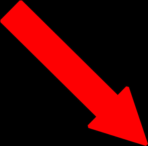 Red Downward Arrow