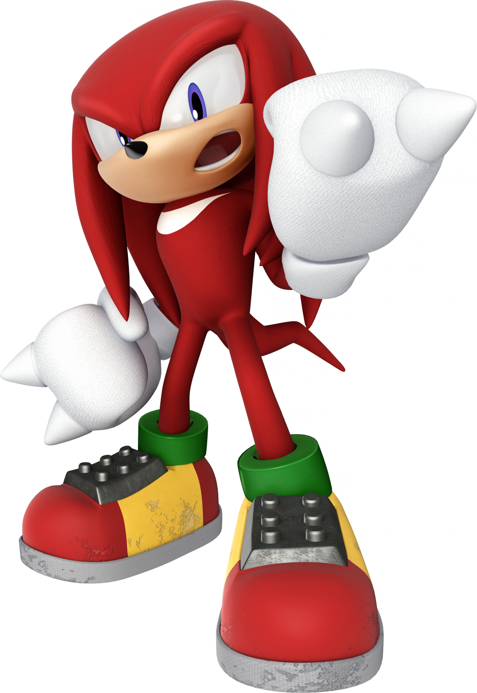 Red_ Echidna_ Character_ Render