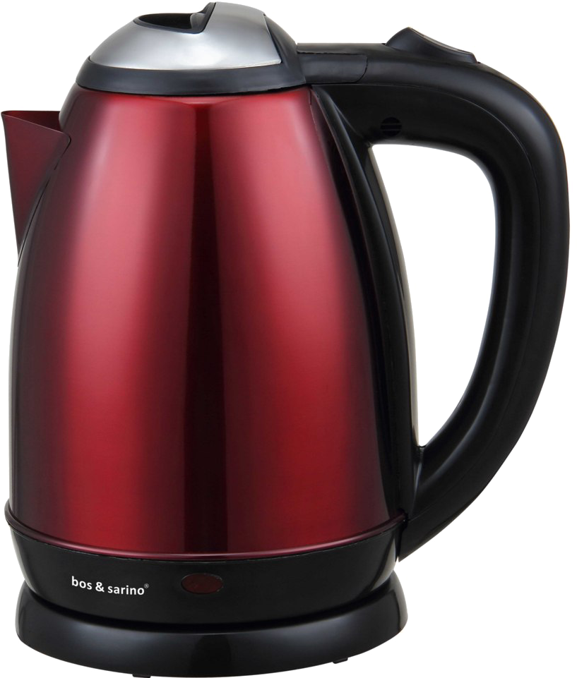 Red Electric Kettle Modern Design