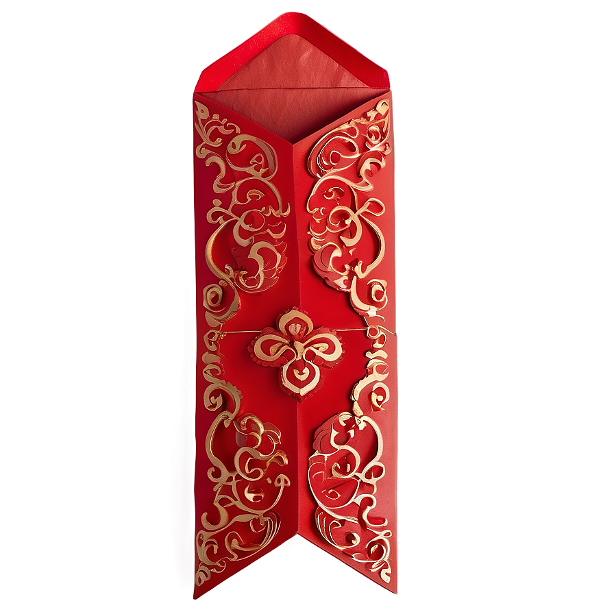 Red Envelope For Corporate Gift Png 06292024