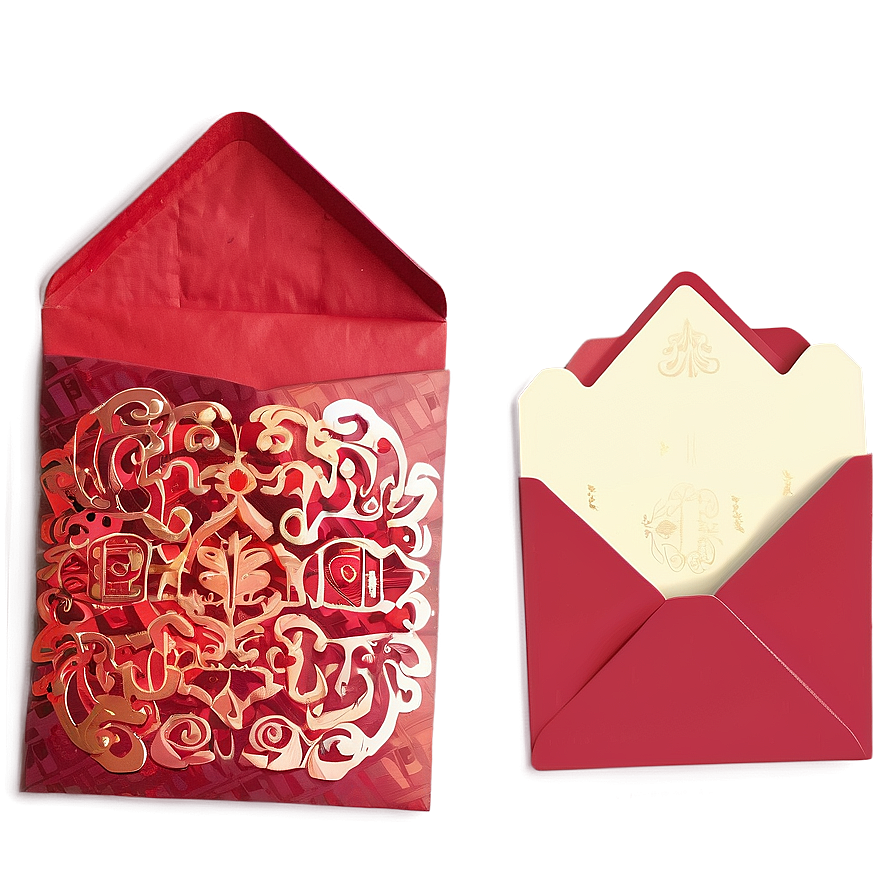 Red Envelope For Special Occasions Png Usp83