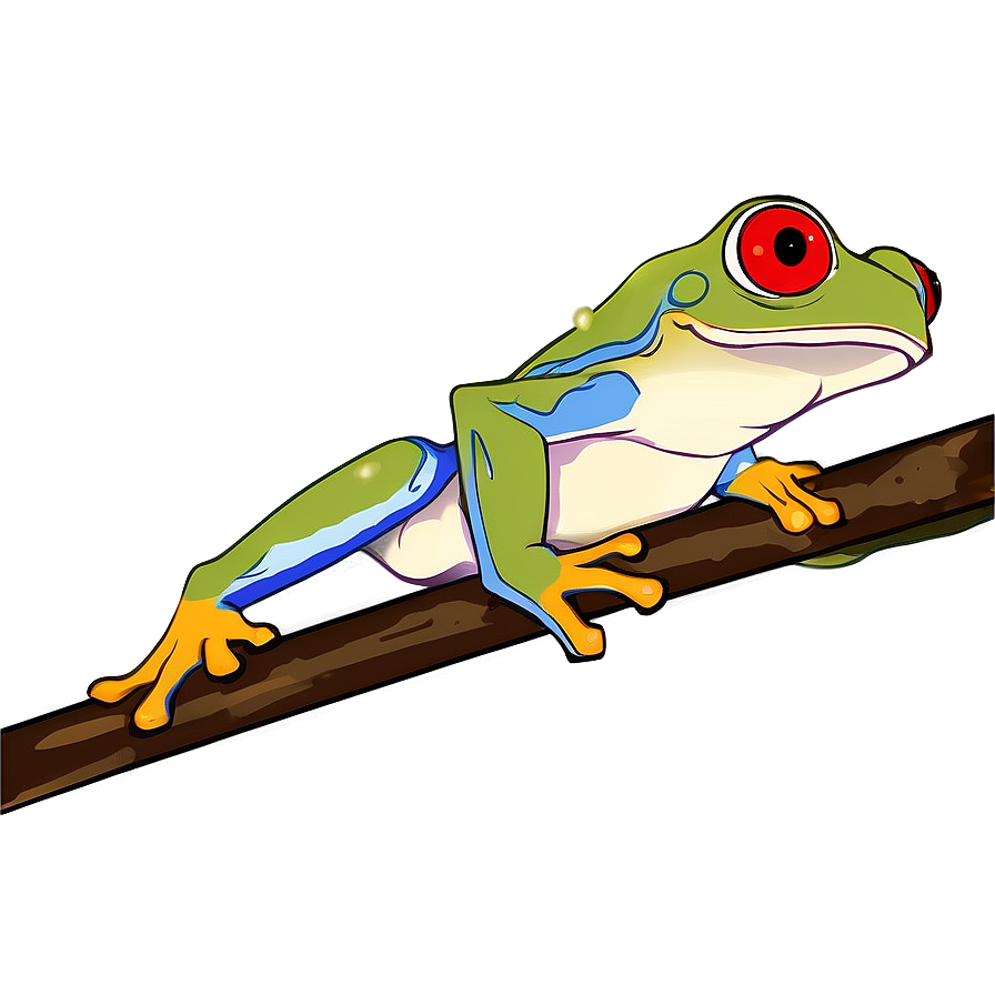 Red-eyed Tree Frog Png 05032024