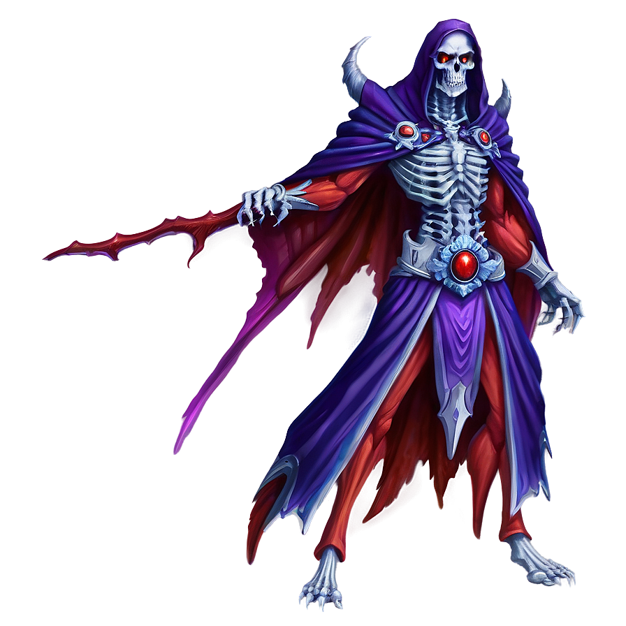 Red Eyes Lich Png 22