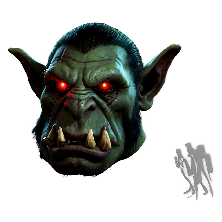 Red Eyes Orc Png 05252024