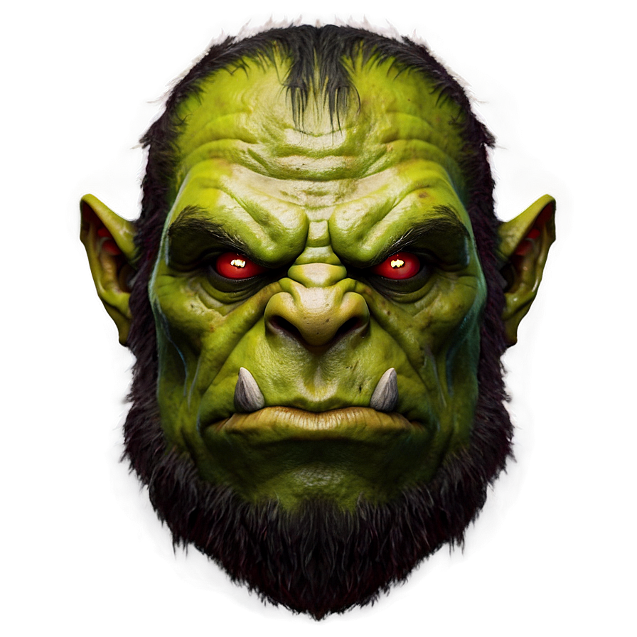 Red Eyes Orc Png Xkn