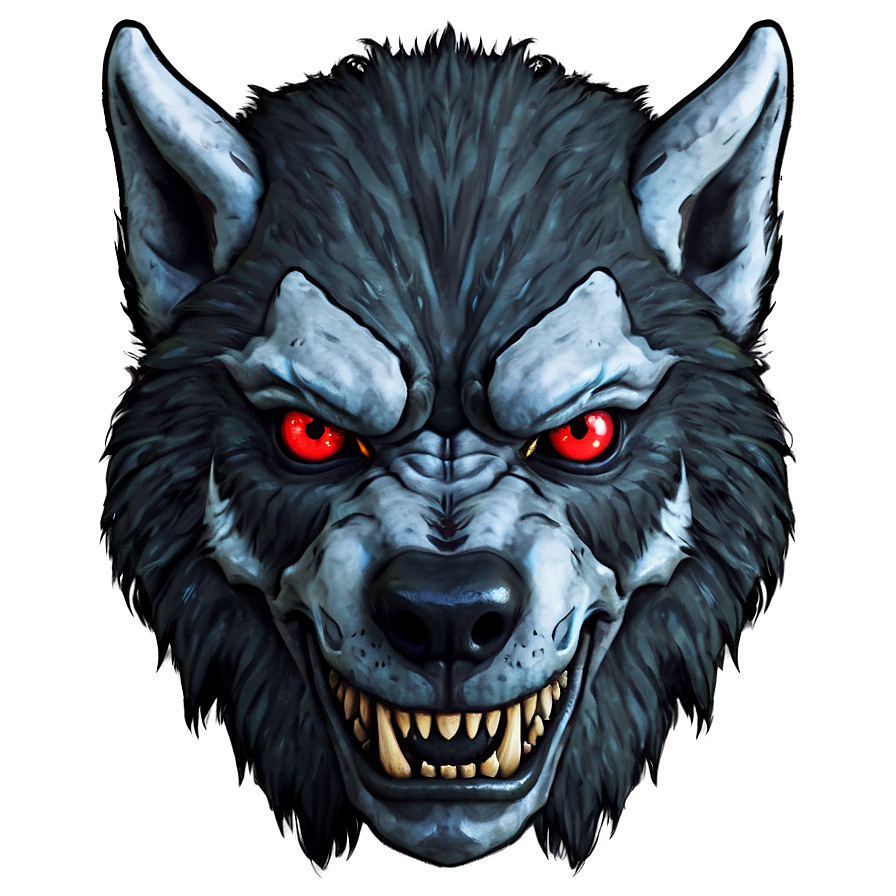 Red Eyes Werewolf Png Afq