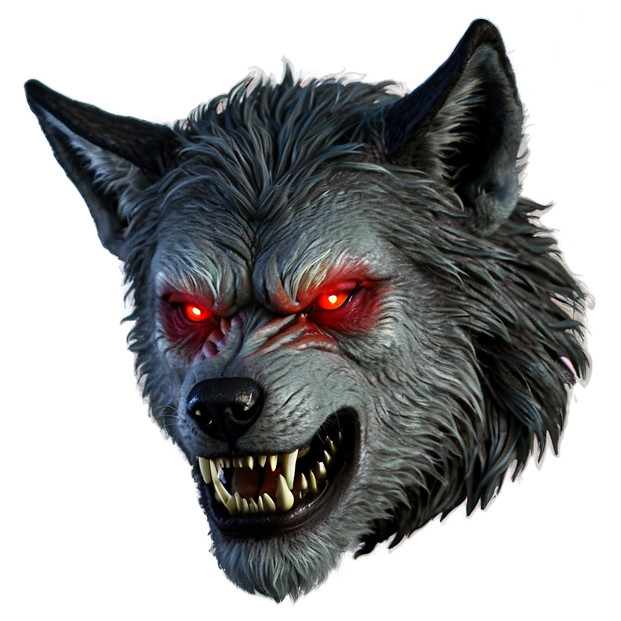 Red Eyes Werewolf Png Hnn56