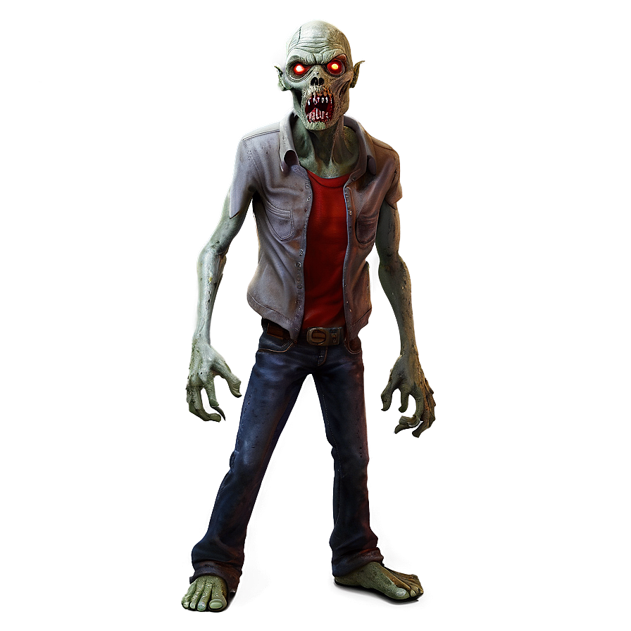Red Eyes Zombie Png Mji41