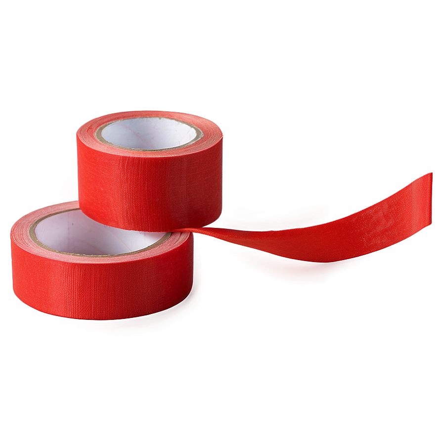 Red Fabric Tape Png 93