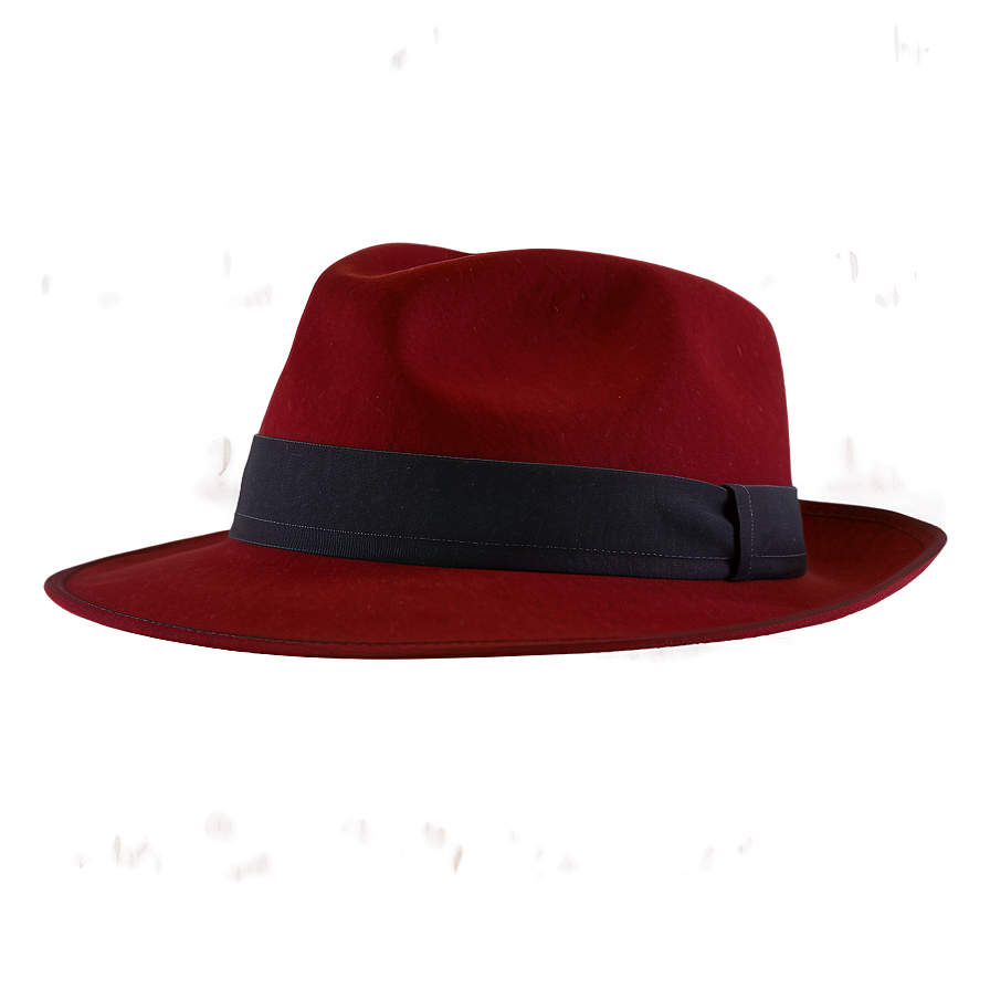 Red Fedora Png 05252024