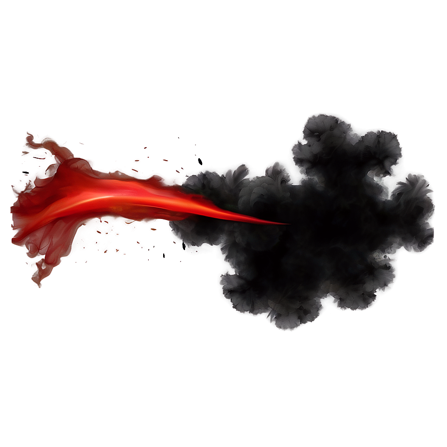 Red Fire And Smoke Png Rdx