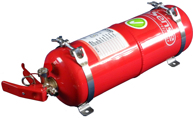 Red Fire Extinguisher Isolated