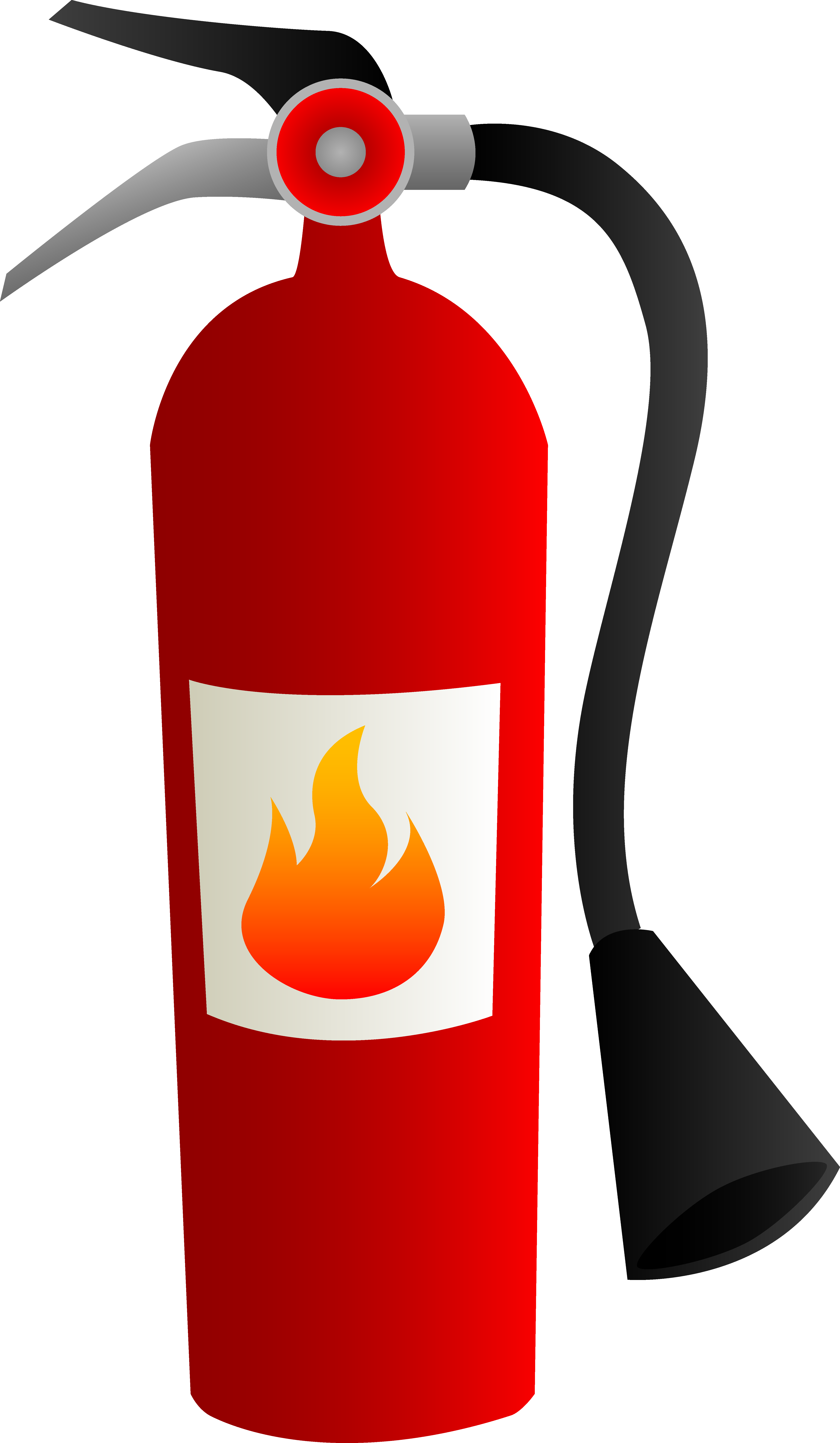 Red Fire Extinguisher Vector