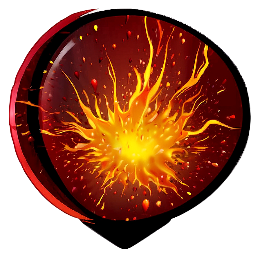 Red Fireball Vector Png Eur