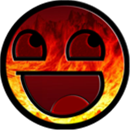 Red Firey Roblox Face