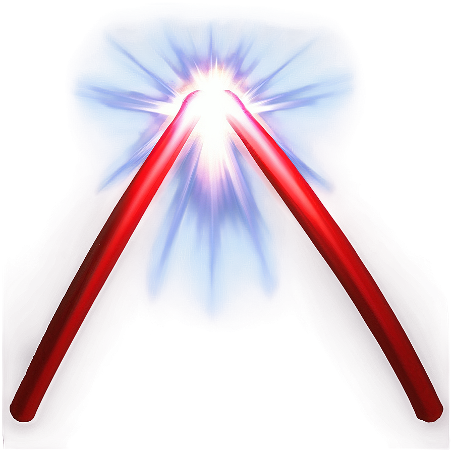 Red Flare Beam Png Oao60