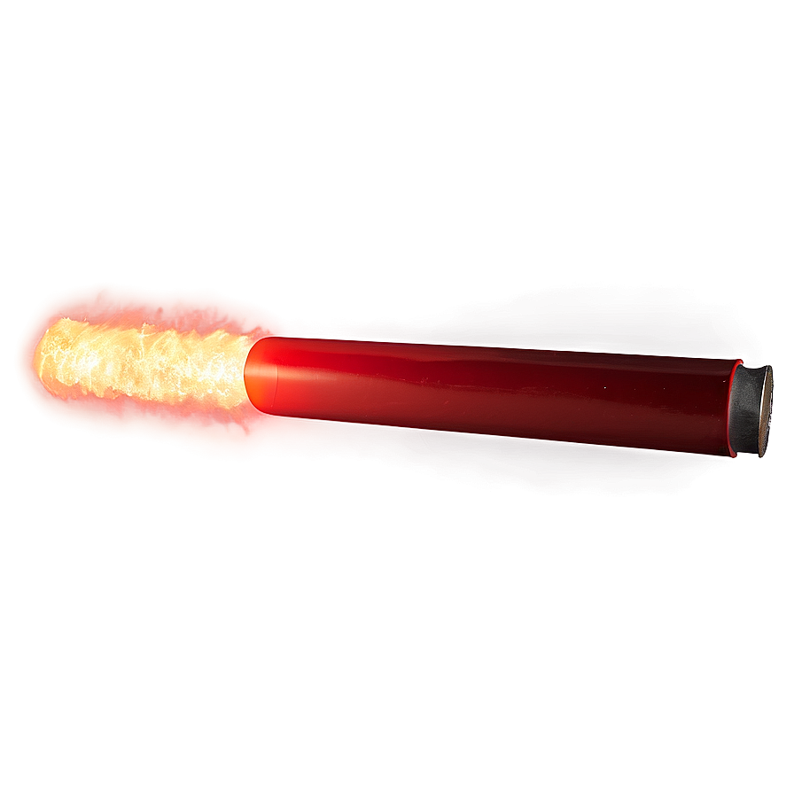 Red Flare For Safety Png 06212024