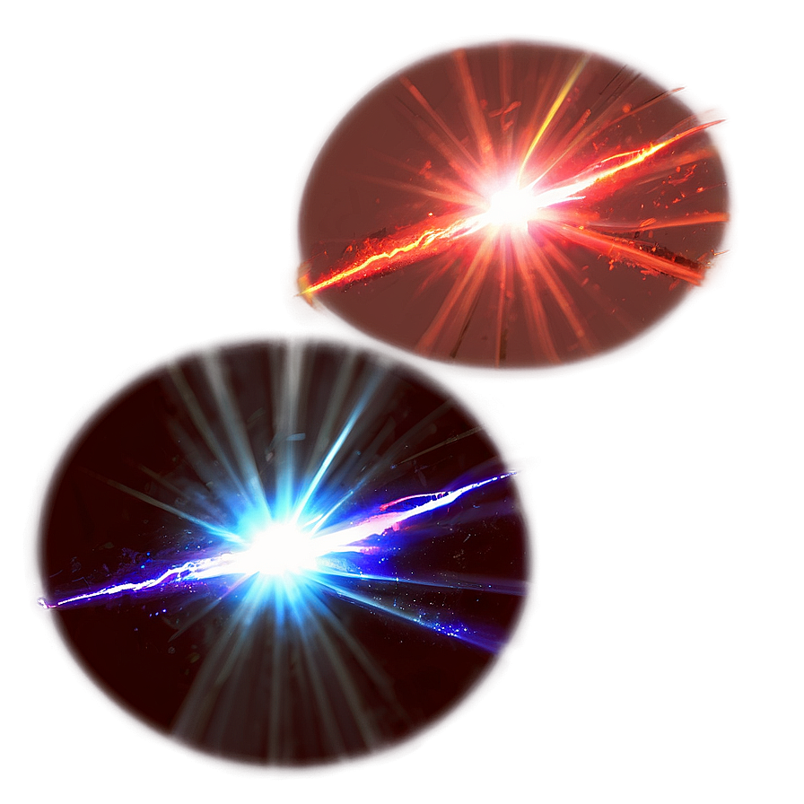 Red Flash Lens Flare Png 99