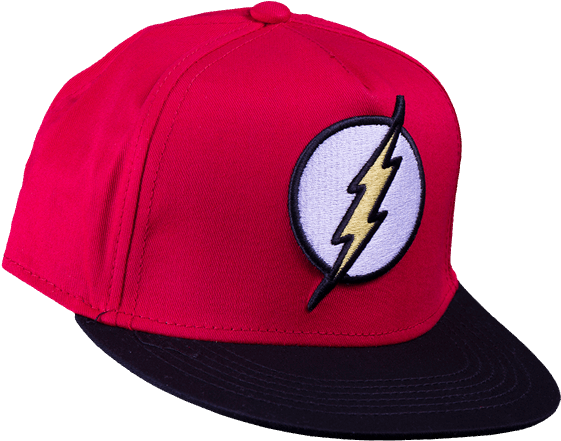 Red Flash Logo Cap