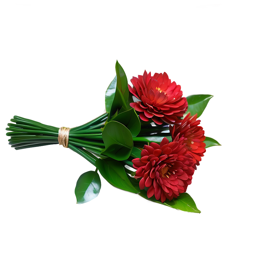 Red Floral Bouquet Png Vkv