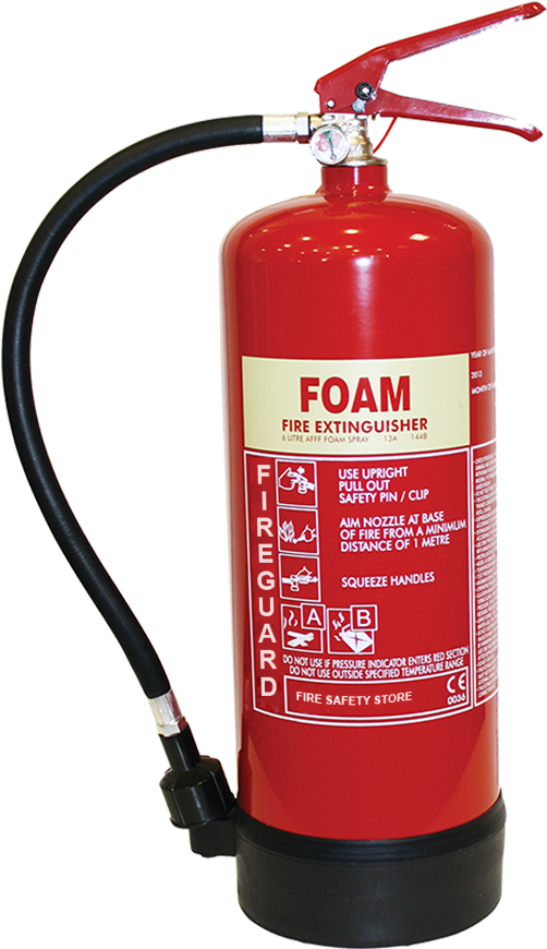 Red Foam Fire Extinguisher