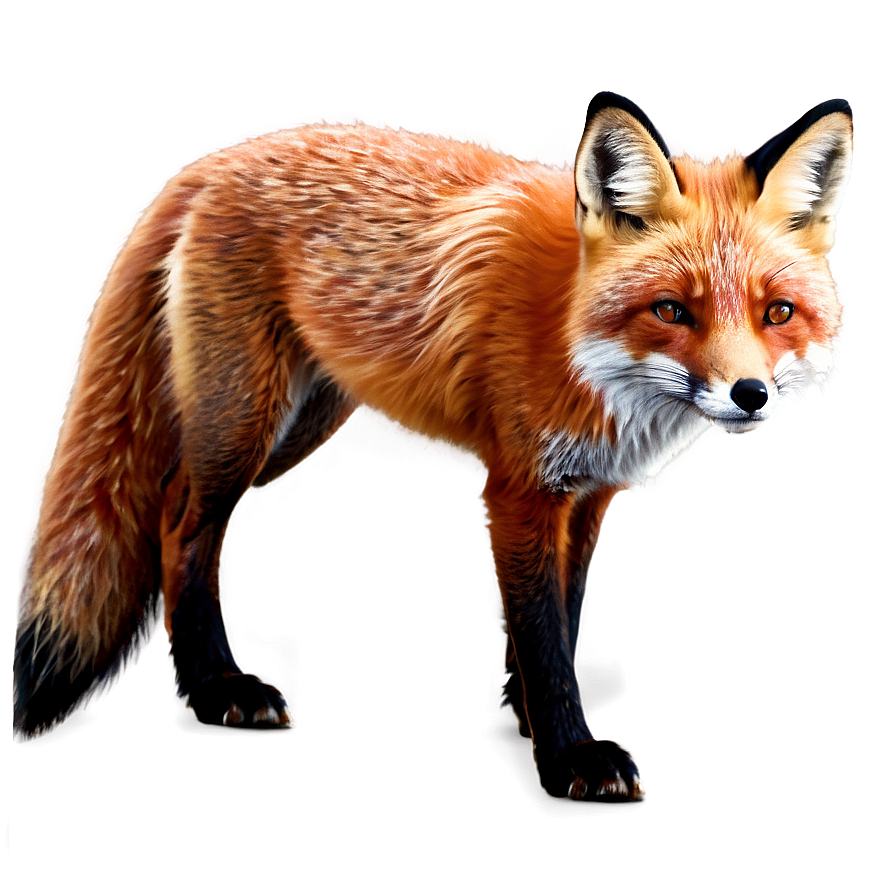 Red Fox Artwork Png 2