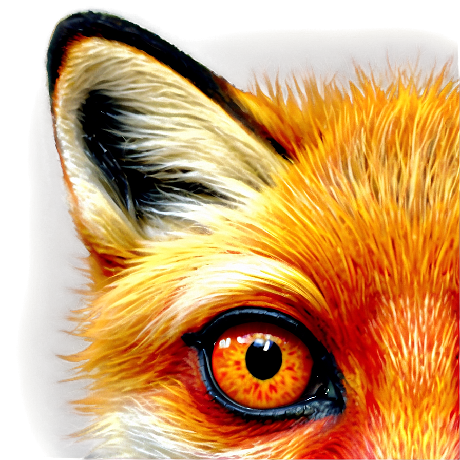 Red Fox Eyes Png 06242024