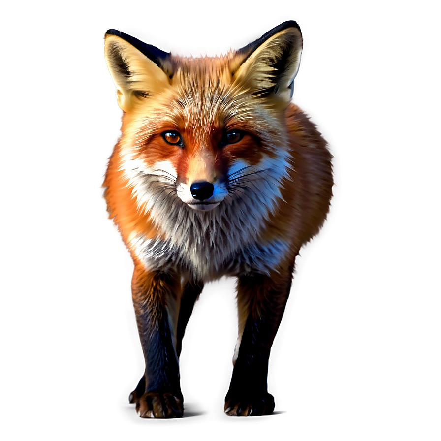 Red Fox Graphic Png Qxs6