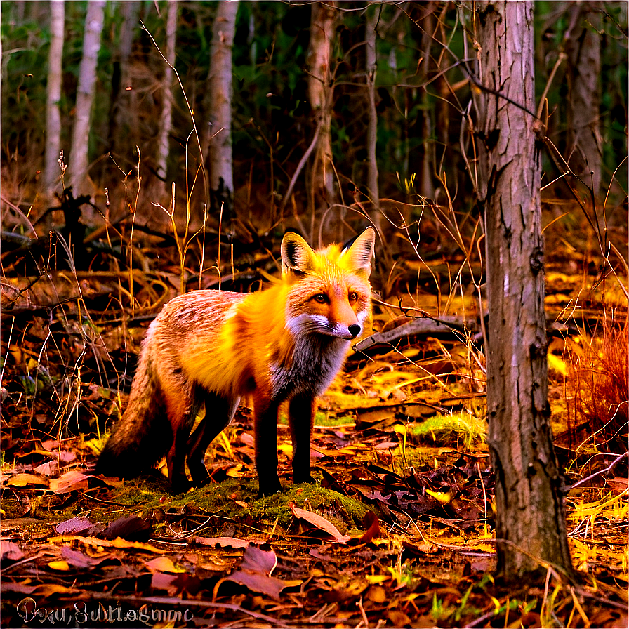 Red Fox Habitat Png 06242024