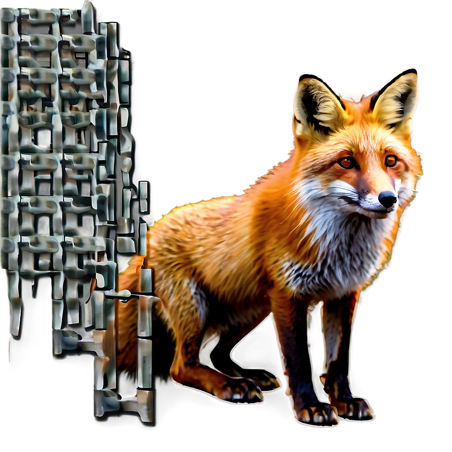 Red Fox In Daylight Png 60