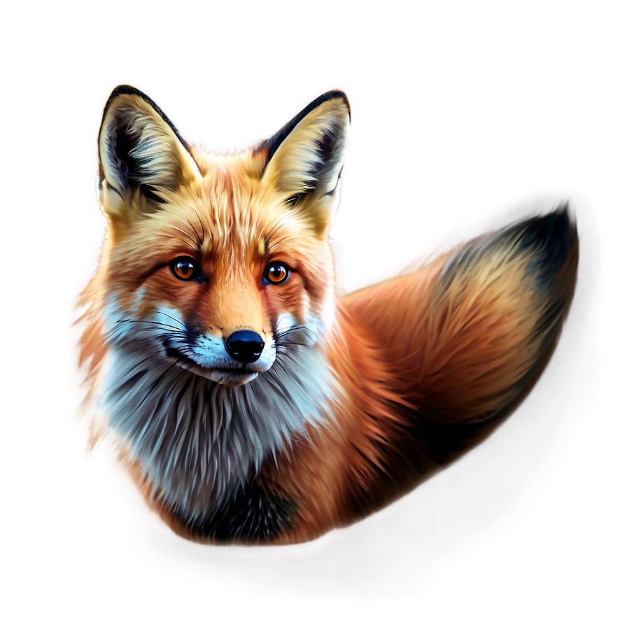 Red Fox Portrait Png 26