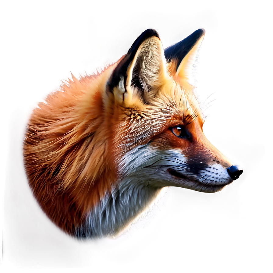 Red Fox Portrait Png Aae