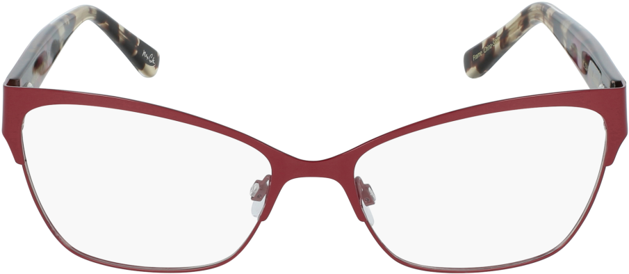 Red Frame Eyeglasses Transparent Background