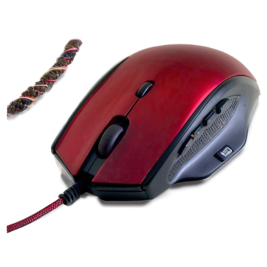 Red Gaming Mouse Png Lrm