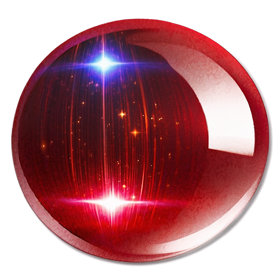 Red Glimmer Lens Flare Png Rkm45