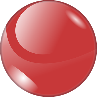 Red Glossy Sphere Icon