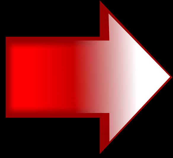 Red Gradient Arrow