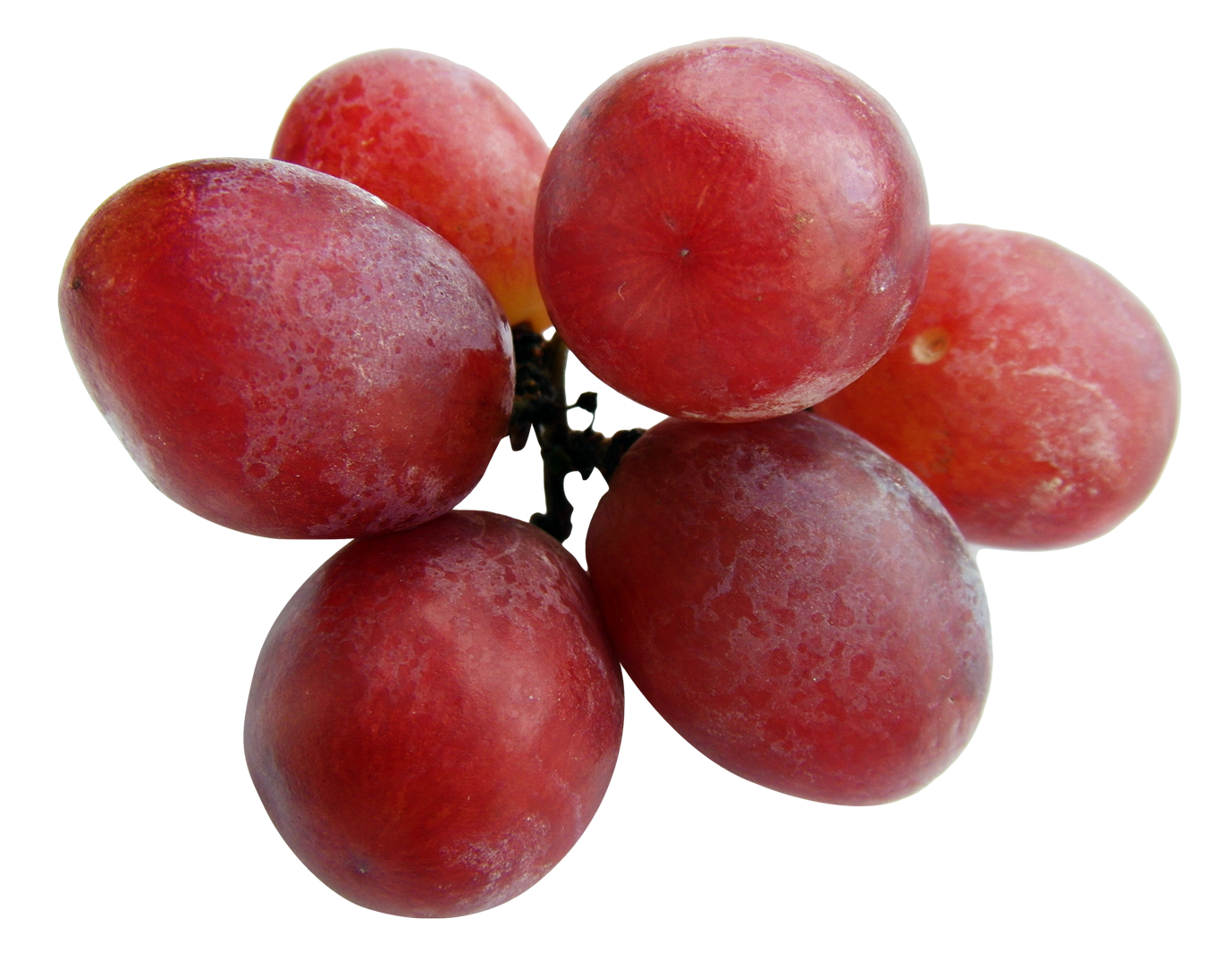 Red Grapes Transparent Background