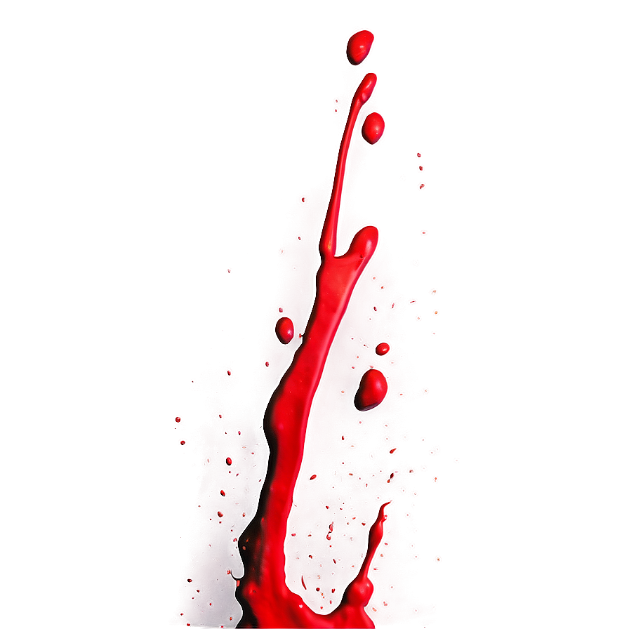 Red Grunge Splatter Border Png Eij33