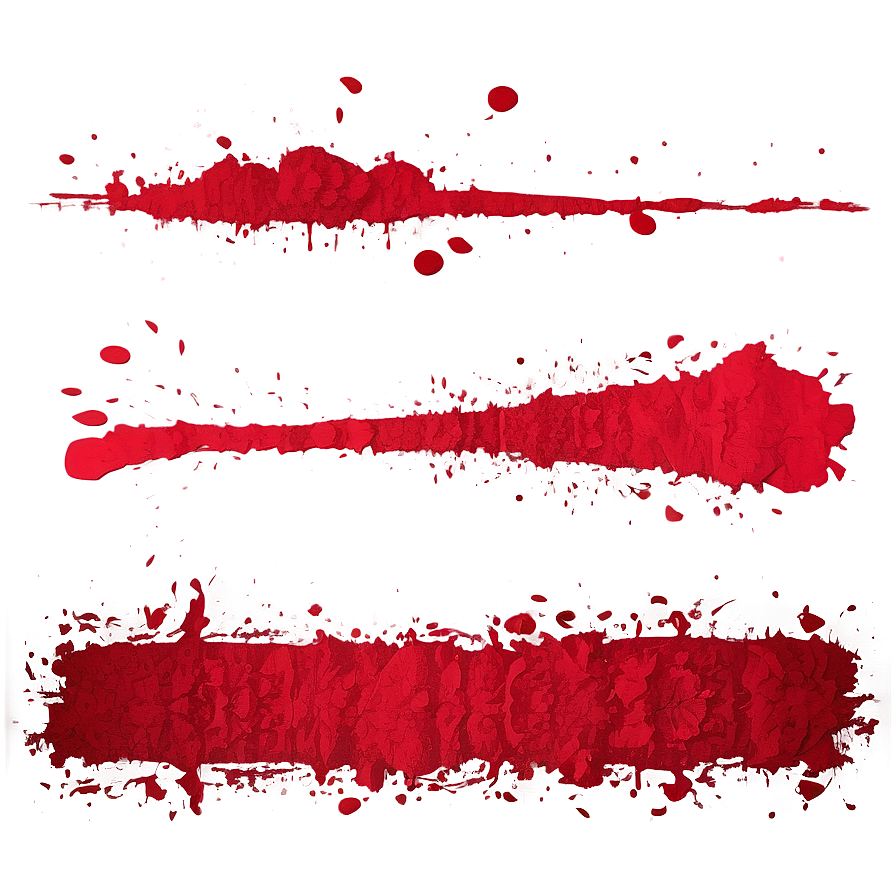 Red Grunge Texture Splatter Png 06262024