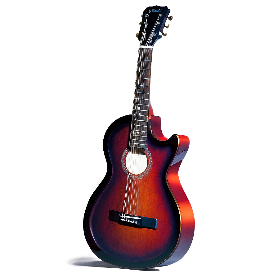 Red Guitar B